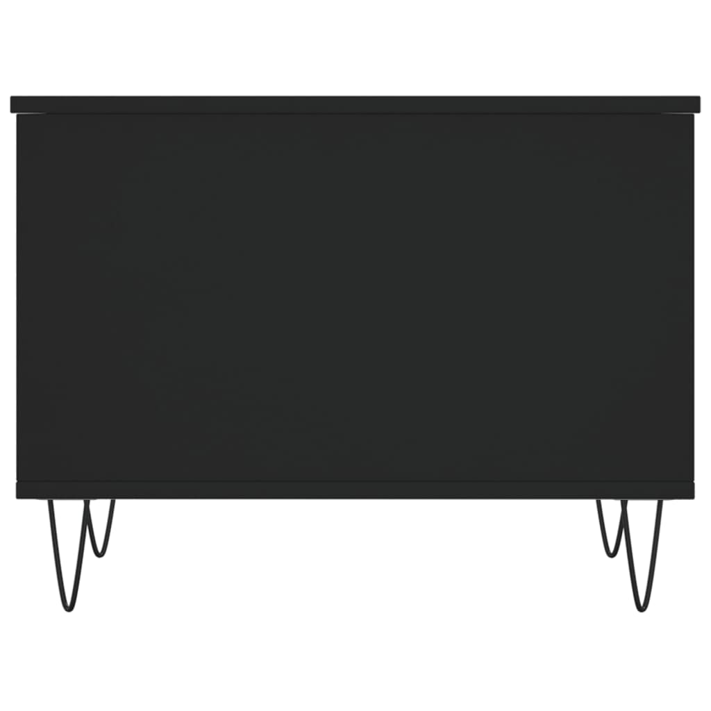 Couchtisch Schwarz 60x44,5x45 cm Holzwerkstoff - Pazzar.ch