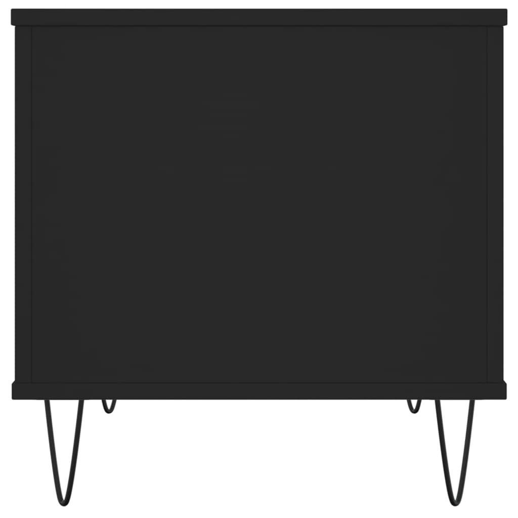 Couchtisch Schwarz 60x44,5x45 cm Holzwerkstoff - Pazzar.ch