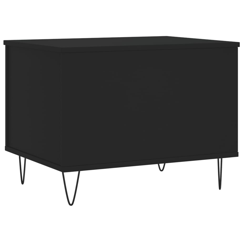 Couchtisch Schwarz 60x44,5x45 cm Holzwerkstoff - Pazzar.ch