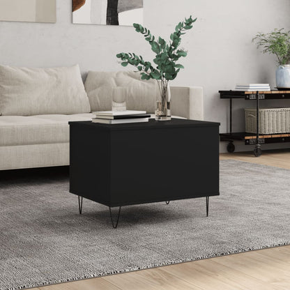 Couchtisch Schwarz 60x44,5x45 cm Holzwerkstoff - Pazzar.ch