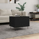Couchtisch Schwarz 60x44,5x45 cm Holzwerkstoff