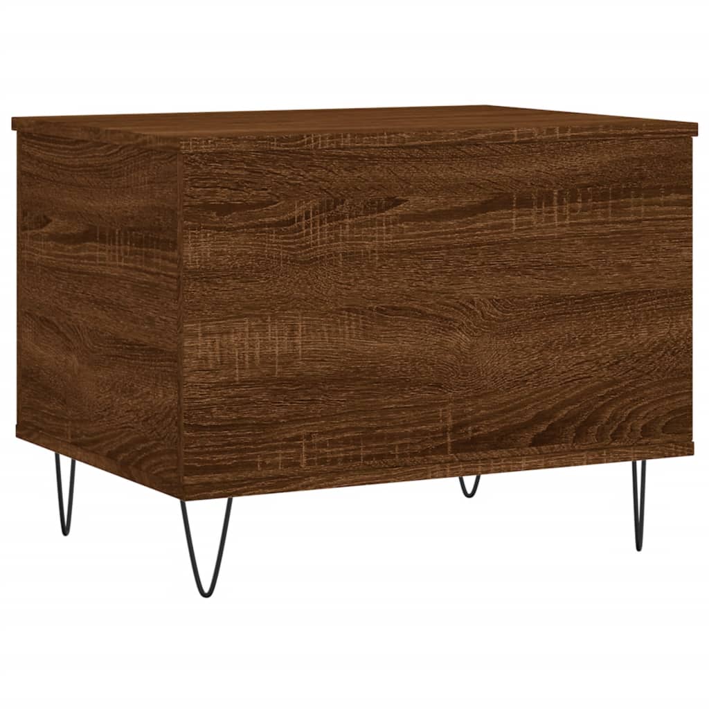 Couchtisch Braun Eichen-Optik 60x44,5x45 cm Holzwerkstoff - Pazzar.ch