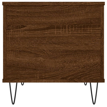 Couchtisch Braun Eichen-Optik 60x44,5x45 cm Holzwerkstoff - Pazzar.ch