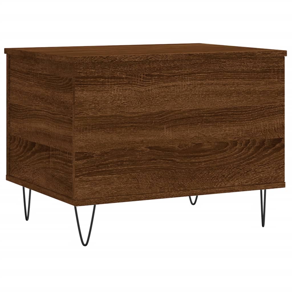 Couchtisch Braun Eichen-Optik 60x44,5x45 cm Holzwerkstoff - Pazzar.ch