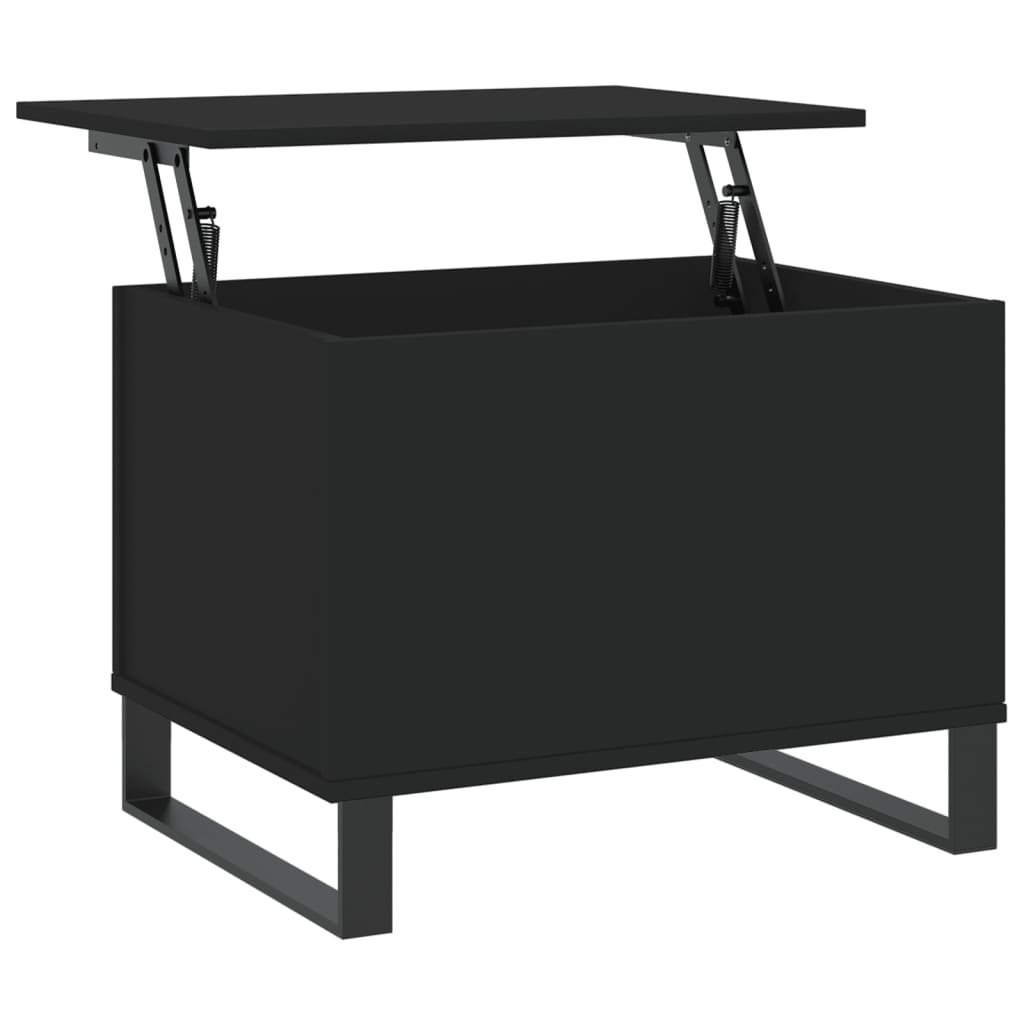Couchtisch Schwarz 60x44,5x45 cm Holzwerkstoff - Pazzar.ch