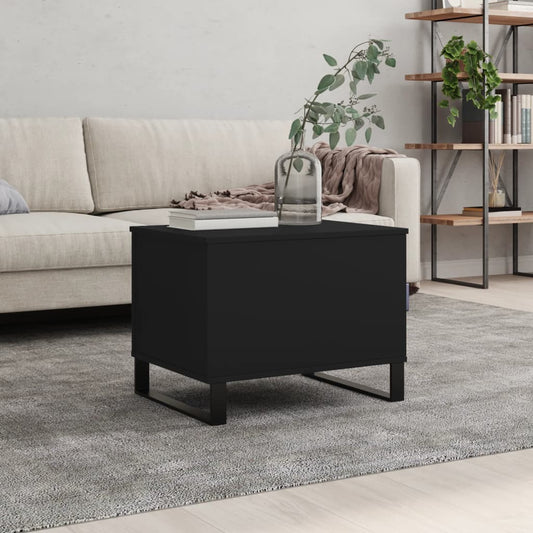 Couchtisch Schwarz 60x44,5x45 cm Holzwerkstoff - Pazzar.ch