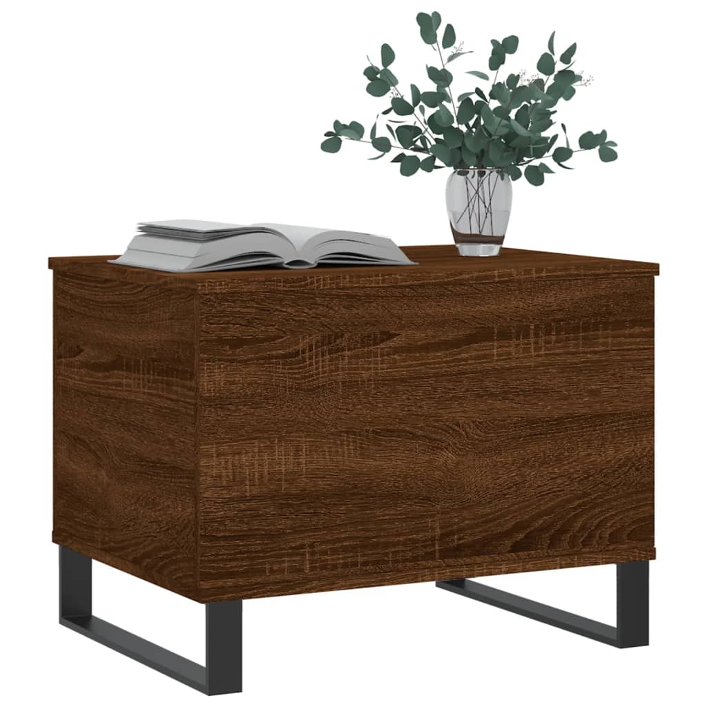 Couchtisch Braun Eichen-Optik 60x44,5x45 cm Holzwerkstoff - Pazzar.ch