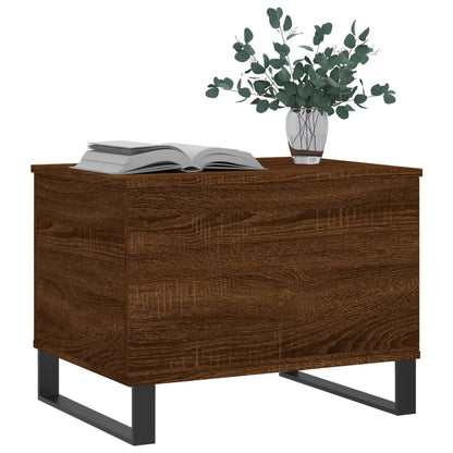 Couchtisch Braun Eichen-Optik 60x44,5x45 cm Holzwerkstoff - Pazzar.ch
