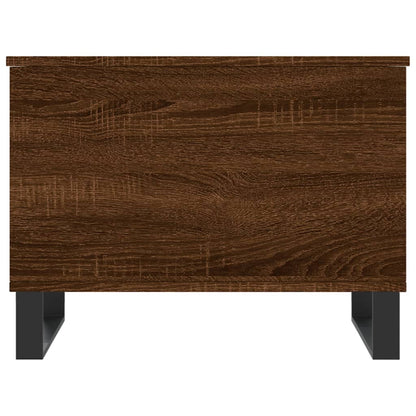 Couchtisch Braun Eichen-Optik 60x44,5x45 cm Holzwerkstoff - Pazzar.ch