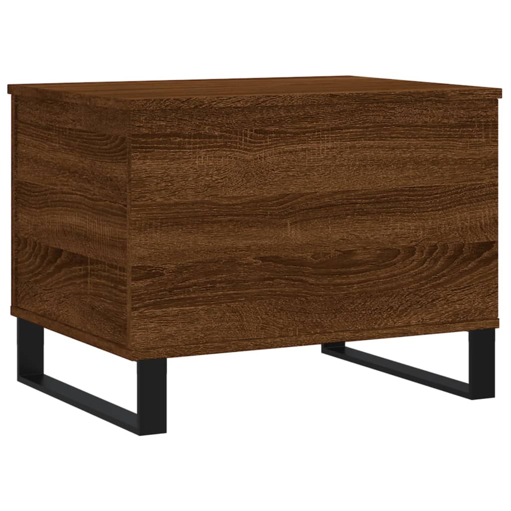 Couchtisch Braun Eichen-Optik 60x44,5x45 cm Holzwerkstoff - Pazzar.ch