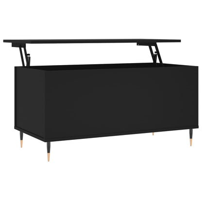Couchtisch Schwarz 90x44,5x45 cm Holzwerkstoff - Pazzar.ch