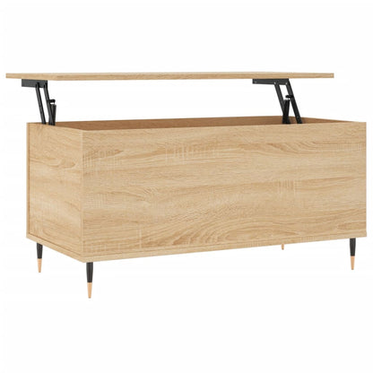Couchtisch Sonoma-Eiche 90x44,5x45 cm Holzwerkstoff - Pazzar.ch