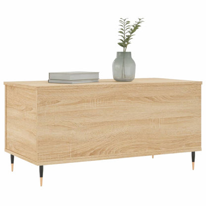Couchtisch Sonoma-Eiche 90x44,5x45 cm Holzwerkstoff - Pazzar.ch