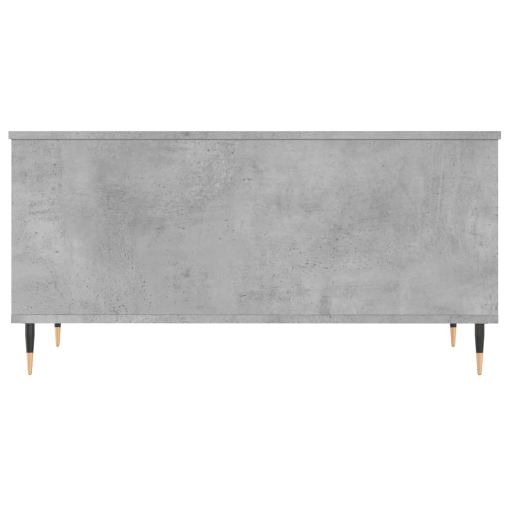 Couchtisch Betongrau 90x44,5x45 cm Holzwerkstoff - Pazzar.ch