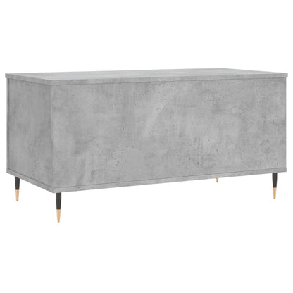 Couchtisch Betongrau 90x44,5x45 cm Holzwerkstoff - Pazzar.ch