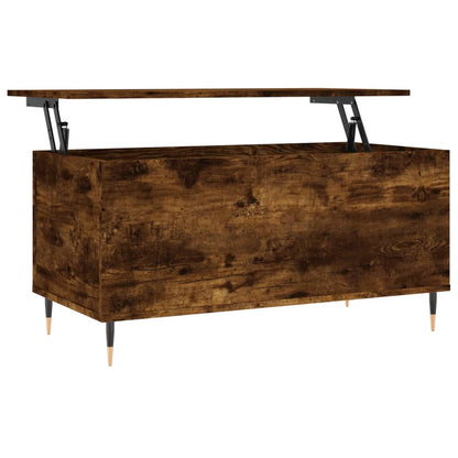 Couchtisch Räuchereiche 90x44,5x45 cm Holzwerkstoff - Pazzar.ch