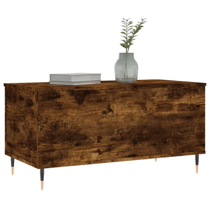Couchtisch Räuchereiche 90x44,5x45 cm Holzwerkstoff - Pazzar.ch