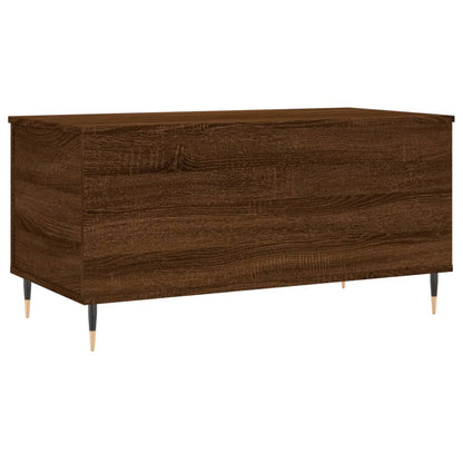 Couchtisch Braun Eichen-Optik 90x44,5x45 cm Holzwerkstoff - Pazzar.ch