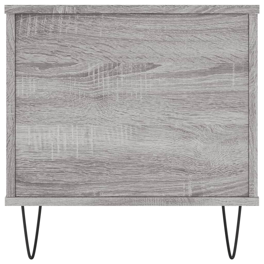 Couchtisch Grau Sonoma 90x44,5x45 cm Holzwerkstoff - Pazzar.ch