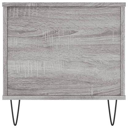 Couchtisch Grau Sonoma 90x44,5x45 cm Holzwerkstoff - Pazzar.ch