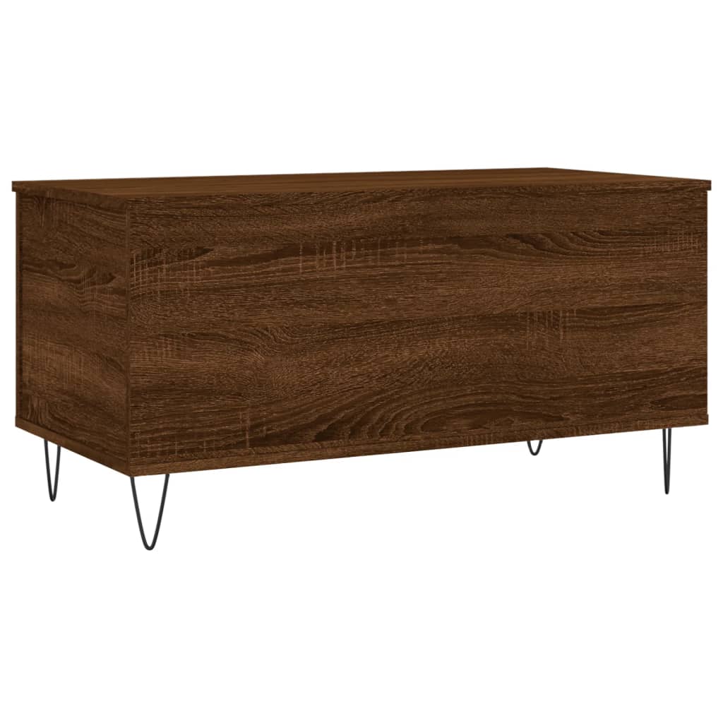 Couchtisch Braun Eichen-Optik 90x44,5x45 cm Holzwerkstoff - Pazzar.ch