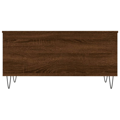 Couchtisch Braun Eichen-Optik 90x44,5x45 cm Holzwerkstoff - Pazzar.ch
