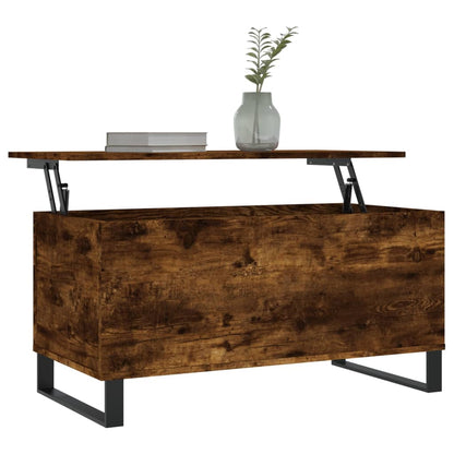 Couchtisch Räuchereiche 90x44,5x45 cm Holzwerkstoff - Pazzar.ch
