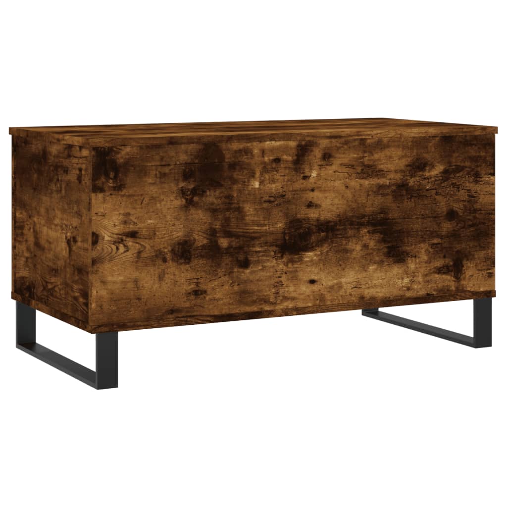 Couchtisch Räuchereiche 90x44,5x45 cm Holzwerkstoff - Pazzar.ch