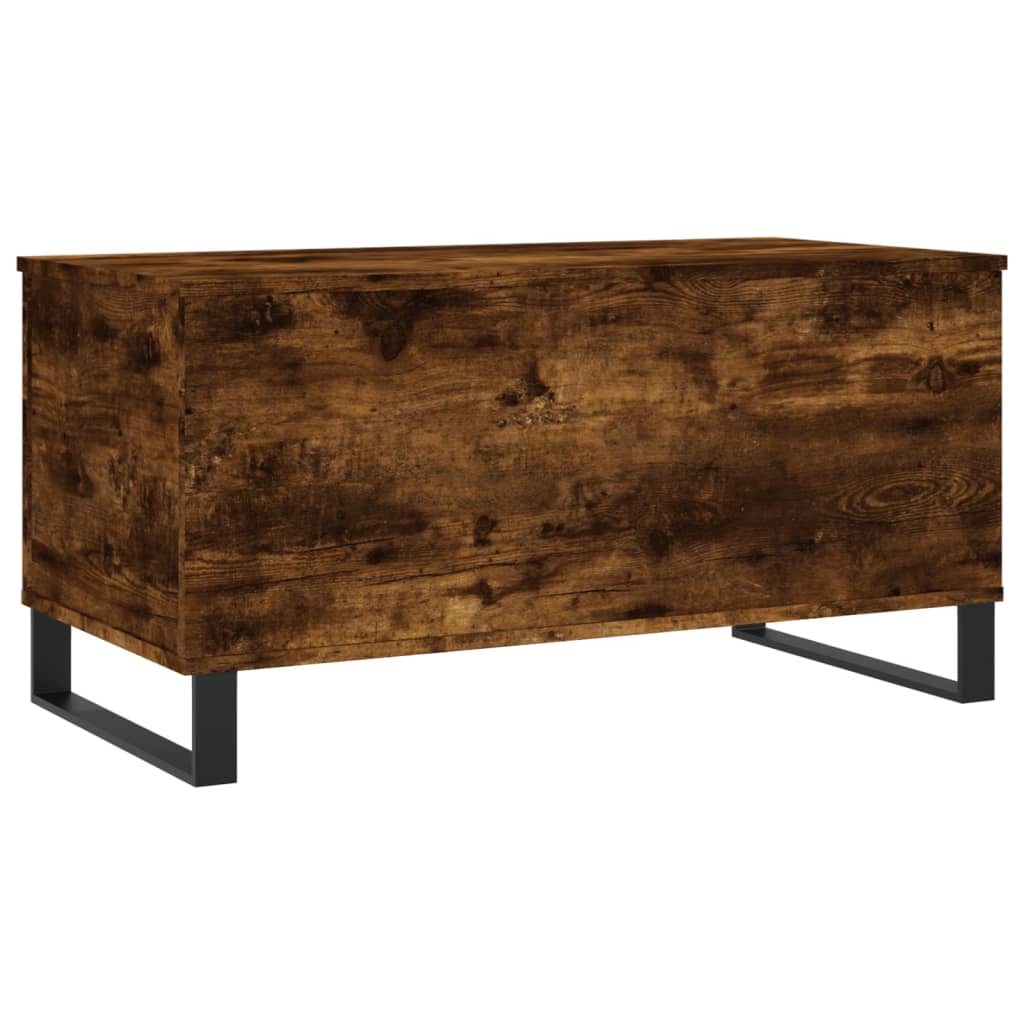 Couchtisch Räuchereiche 90x44,5x45 cm Holzwerkstoff - Pazzar.ch