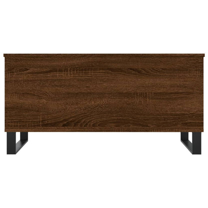 Couchtisch Braun Eichen-Optik 90x44,5x45 cm Holzwerkstoff - Pazzar.ch