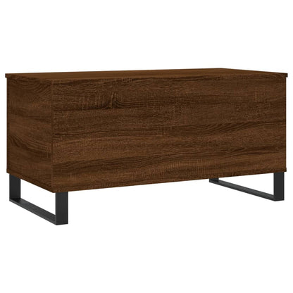 Couchtisch Braun Eichen-Optik 90x44,5x45 cm Holzwerkstoff - Pazzar.ch