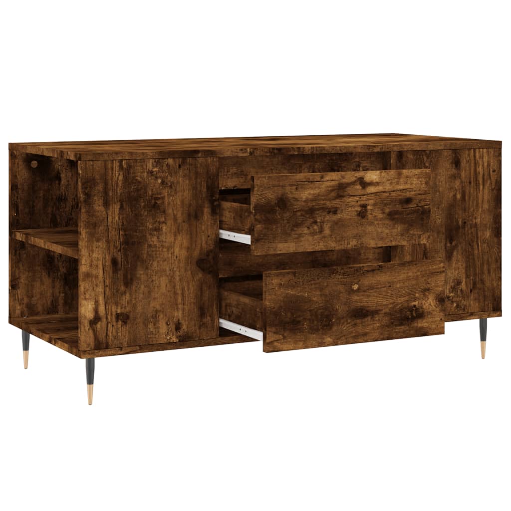 Couchtisch Räuchereiche 102x44,5x50 cm Holzwerkstoff - Pazzar.ch