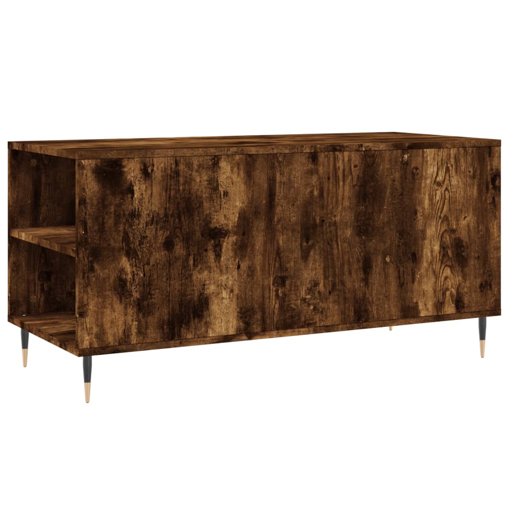 Couchtisch Räuchereiche 102x44,5x50 cm Holzwerkstoff - Pazzar.ch