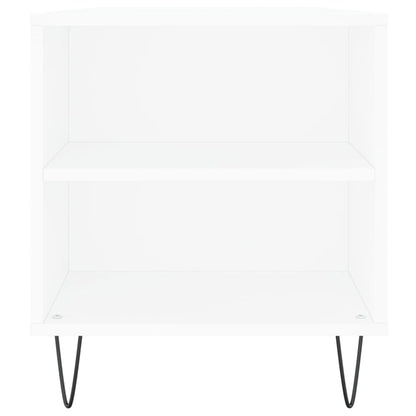 Couchtisch Weiß 102x44,5x50 cm Holzwerkstoff - Pazzar.ch
