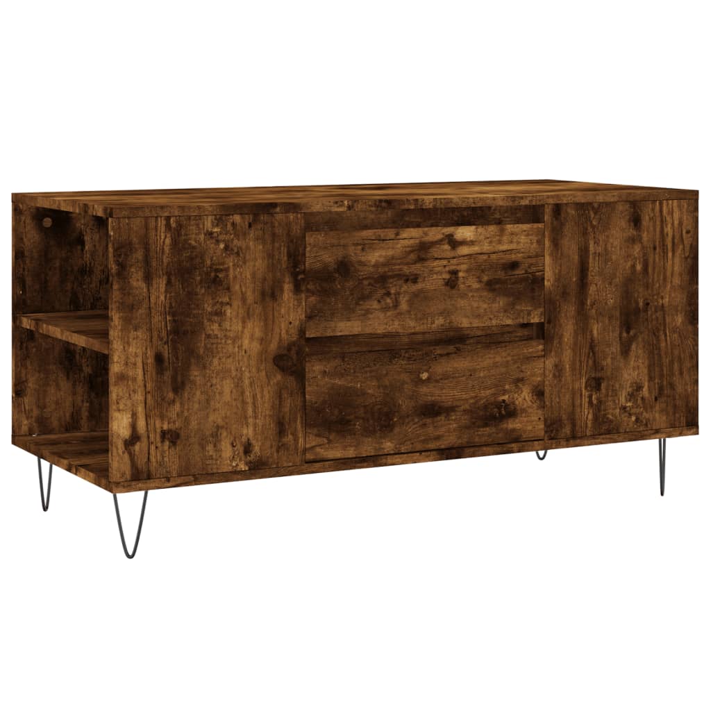 Couchtisch Räuchereiche 102x44,5x50 cm Holzwerkstoff - Pazzar.ch
