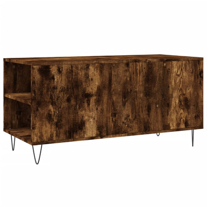 Couchtisch Räuchereiche 102x44,5x50 cm Holzwerkstoff - Pazzar.ch