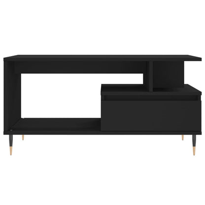 Couchtisch Schwarz 90x49x45 cm Holzwerkstoff - Pazzar.ch