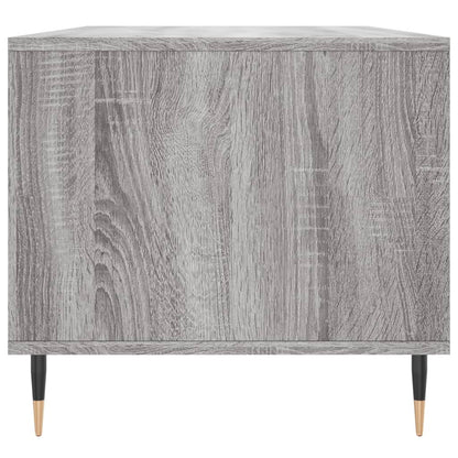 Couchtisch Grau Sonoma 90x49x45 cm Holzwerkstoff - Pazzar.ch
