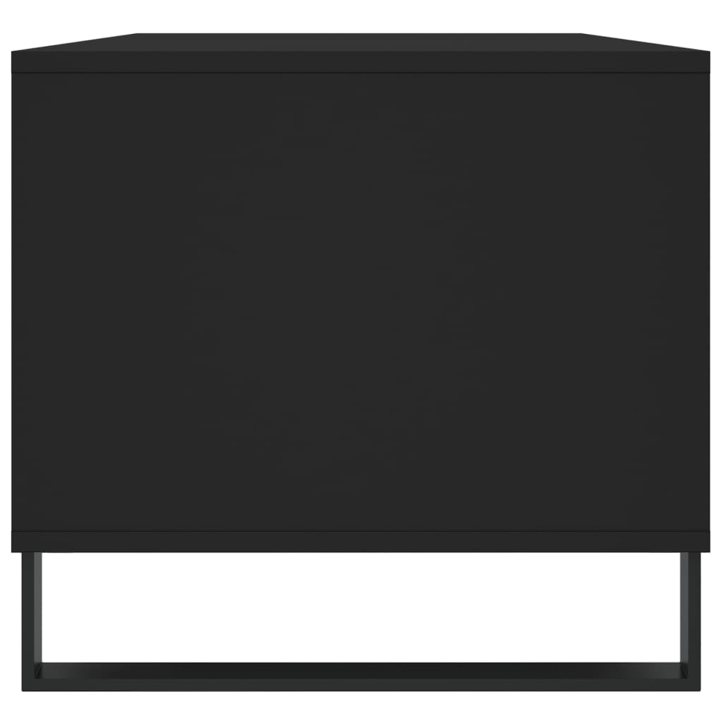 Couchtisch Schwarz 90x49x45 cm Holzwerkstoff - Pazzar.ch