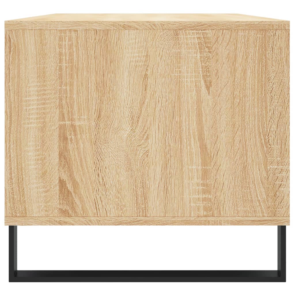 Couchtisch Sonoma-Eiche 90x49x45 cm Holzwerkstoff - Pazzar.ch
