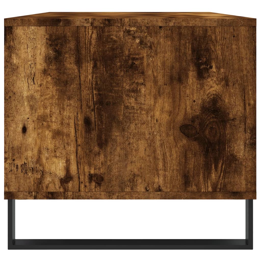 Couchtisch Räuchereiche 90x49x45 cm Holzwerkstoff - Pazzar.ch
