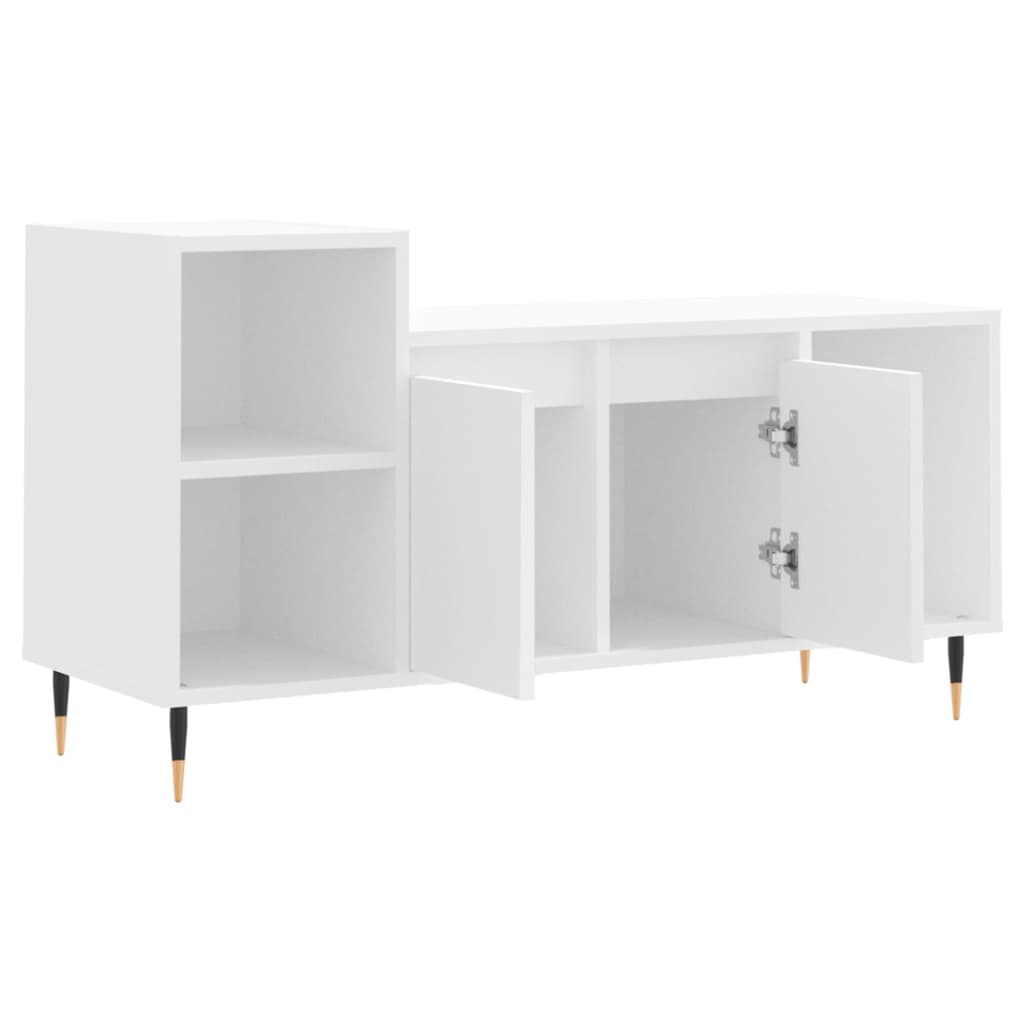 TV-Schrank Weiß 100x35x55 cm Holzwerkstoff - Pazzar.ch