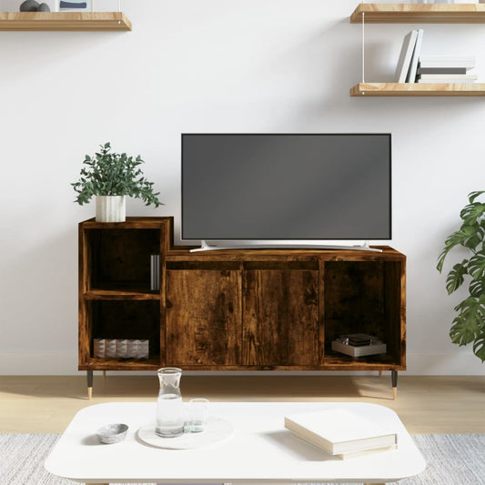 TV-Schrank Räuchereiche 100x35x55 cm Holzwerkstoff - Pazzar.ch