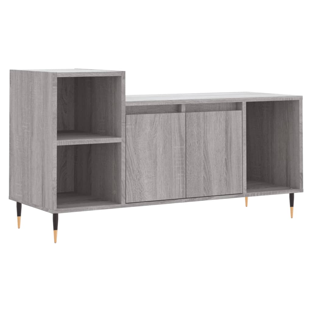 TV-Schrank Grau Sonoma 100x35x55 cm Holzwerkstoff - Pazzar.ch