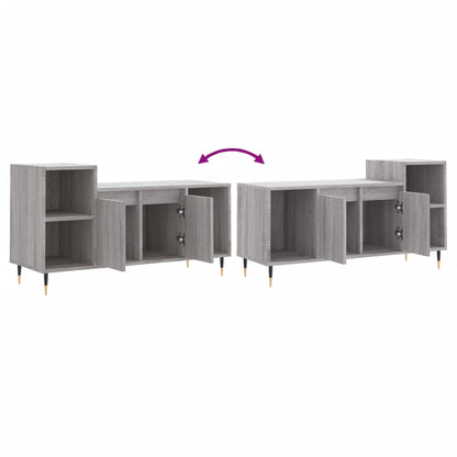 TV-Schrank Grau Sonoma 100x35x55 cm Holzwerkstoff - Pazzar.ch