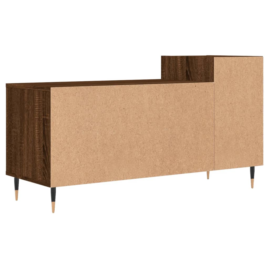TV-Schrank Braun Eichen-Optik 100x35x55 cm Holzwerkstoff - Pazzar.ch