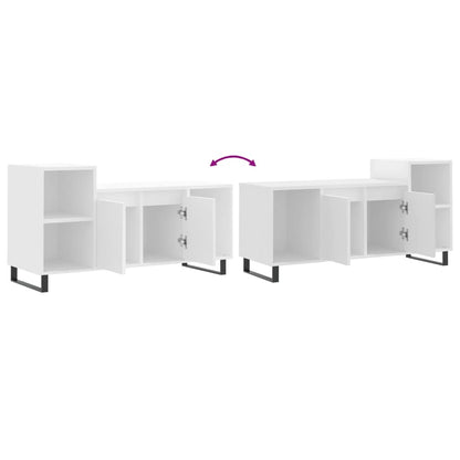 TV-Schrank Weiß 100x35x55 cm Holzwerkstoff - Pazzar.ch