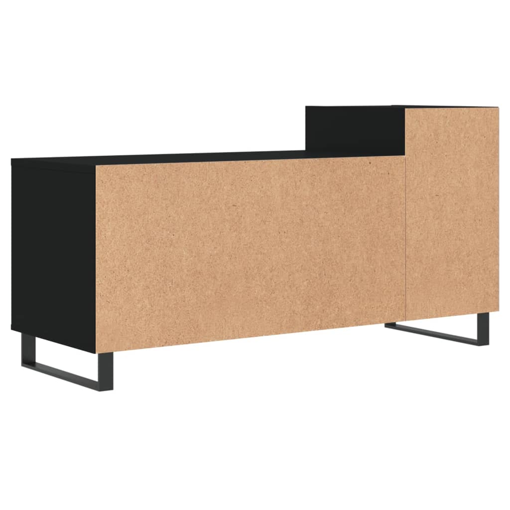TV-Schrank Schwarz 100x35x55 cm Holzwerkstoff - Pazzar.ch