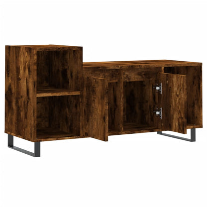 TV-Schrank Räuchereiche 100x35x55 cm Holzwerkstoff - Pazzar.ch