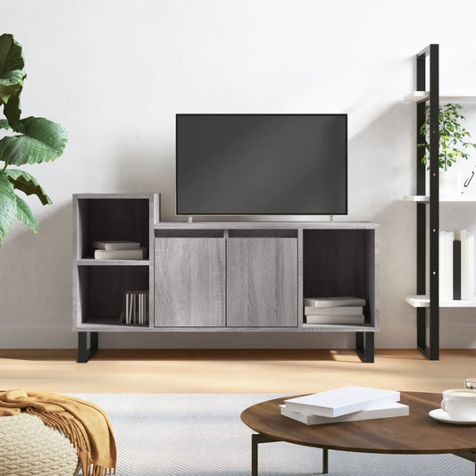 TV-Schrank Grau Sonoma 100x35x55 cm Holzwerkstoff - Pazzar.ch